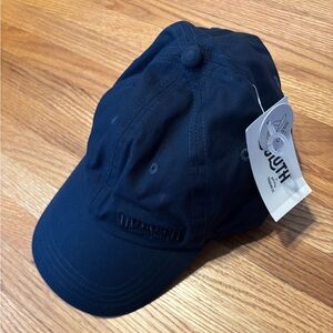 NWT Duluth Trading Company flex fire hose cap navy size L